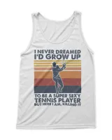 super sexy tennis player Men's Tank Top white s