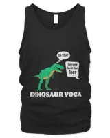 TRex Funny Dinosaur Yoga Touch Your Toes Tyrannosaurus