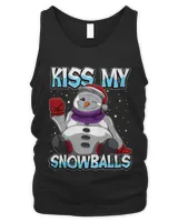 Kiss My Snowballs 2Funny Xmas Pun For The Winter Season