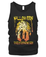 Father Halloween Creepy funny father son Halloween Say funny and scary design