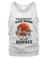 Never Underestimate Older Woman Who Loves Horseshorse