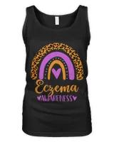 we wear Lavender 2Orange rainbow awsewome Eczema Awareness