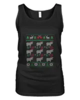 Hippo Pet Santa Ugly Christmas Hippopotamus