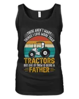 Mens I Love Tractors and Being A Father Farmer Daddy5511