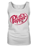 Let's pepper Women's Tank Top white s