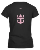 Inter Miami CF - Freedom To Dream Shirt and Hoodie Women's Premium Slim Fit Tee black s