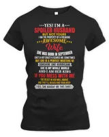 Husband Family Wife and Wife82 Couple Women's Premium Slim Fit Tee black s