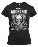 Mechanic Mechanical 43 Technician Women's Premium Slim Fit Tee black s