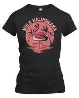 Flamingo Mele Kalikimaka Pink Flamingo Hawaiian Christmas Themed 462