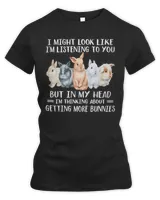 Getting More Bunnies Women's Premium Slim Fit Tee black s