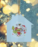 Metal Ornament - Holiday Home