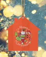 Metal Ornament - Holiday Home