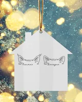 Metal Ornament - Holiday Home Metal Ornament - Holiday Home