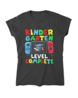a01  Kindergarten Level Complete Graduation Class 2025 Gamer Boys aha280401 iu Women's Standard T-Shirt black s