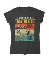 How to be a triathlete tees Women's Standard T-Shirt black s