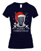 parry christmas Women's Standard T-Shirt navy s