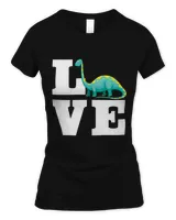 Love Brachiosaurus Design Prehistoric Creatures