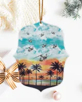 Metal Ornament - Fancy Mirror Metal Ornament - Fancy Mirror