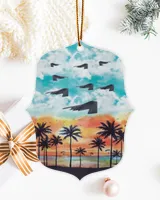 Metal Ornament - Fancy Mirror Metal Ornament - Fancy Mirror