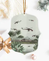Metal Ornament - Fancy Mirror