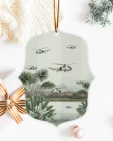Metal Ornament - Fancy Mirror