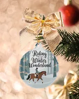 Metal Ornament - Classic Round
