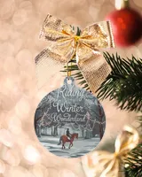 Metal Ornament - Classic Round