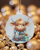 Metal Ornament - Classic Round