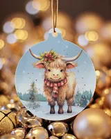 Metal Ornament - Classic Round