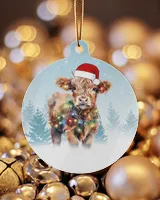 Metal Ornament - Classic Round