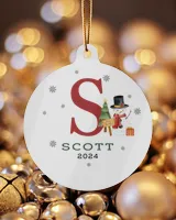 Metal Ornament - Classic Round Metal Ornament - Classic Round
