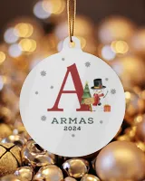 Metal Ornament - Classic Round