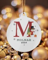 Metal Ornament - Classic Round Metal Ornament - Classic Round