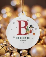 Metal Ornament - Classic Round Metal Ornament - Classic Round