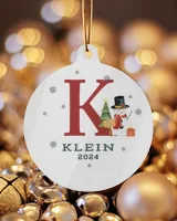 Metal Ornament - Classic Round