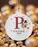 Metal Ornament - Classic Round Metal Ornament - Classic Round