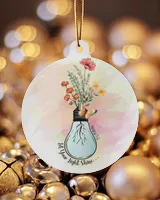 Metal Ornament - Classic Round