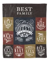 BEST BLANKET F1 Cozy Plush Fleece Blanket white 30x40in