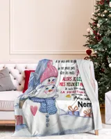 Salut maman Papa m'a dit que tu es géniale et que tu seras une mère formidable. Cozy Plush Fleece Blanket white 30x40in