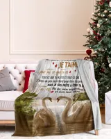 Mon Homme Cozy Plush Fleece Blanket white 30x40in