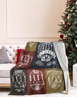 BEST BLANKET F1 Cozy Plush Fleece Blanket white 30x40in