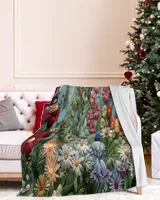 Personalized Beautiful Flowers Blanket