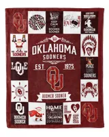 Oklahoma Softball- OU Blanket- Christmas Blanket- For Softball Fans- Championship Mindset Premium Mink Sherpa Blanket white 50x60in