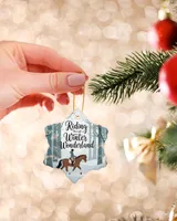 Porcelain Ornament - Snowflake