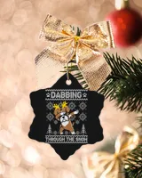 Boxer Dog Dabbing Through The Snow Merry Christmas Xmas Day 197