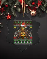 Porcelain Ornament - Snowflake