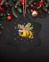Porcelain Ornament - Snowflake