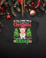 Porcelain Ornament - Snowflake