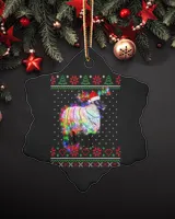 Porcelain Ornament - Snowflake