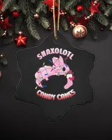 Porcelain Ornament - Snowflake